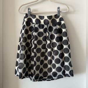 The Limited Polka Dot Flounce Skirt